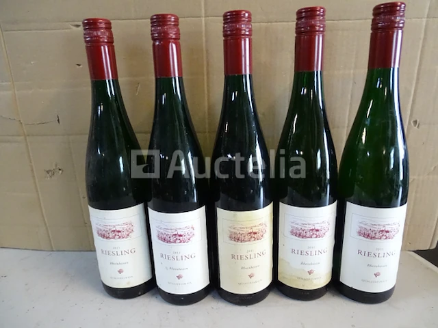 5 flessen riesling 2011 - afbeelding 2 van  4