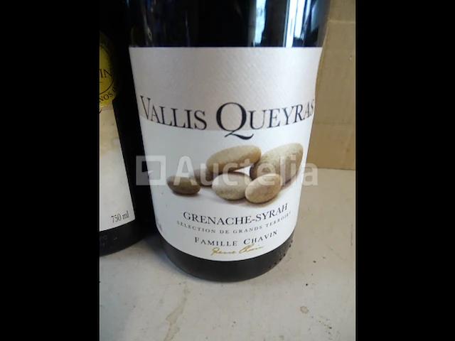 5 flessen vallis-queyras grenache syrah pierre chavin 2013 - afbeelding 1 van  5