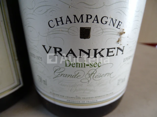 5 flessen vrancken champagne - afbeelding 2 van  5