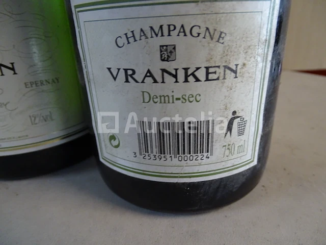 5 flessen vrancken champagne - afbeelding 5 van  5