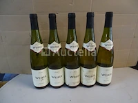 5 flessen weiber riesling 2016 - afbeelding 5 van  5