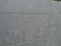 5 granieten platen gebrand en geborsteld met lijnen 2 zijden afgewerkt zwart 220x90x3 (9,90m2) , 3 granieten platen gebrand en geborsteld met lijnen 1 zijde afgewerkt zwart 220x90x3 (5,94m2) - afbeelding 4 van  9