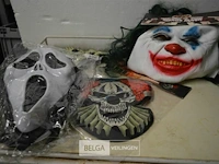 5 halloween maskers - afbeelding 1 van  5