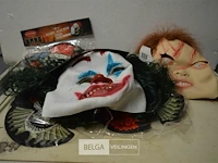 5 halloween maskers - afbeelding 1 van  4