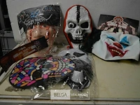 5 halloween maskers - afbeelding 1 van  4