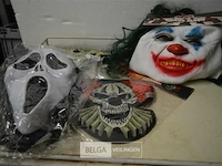 5 halloween maskers - afbeelding 1 van  5