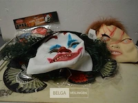 5 halloween maskers - afbeelding 1 van  4