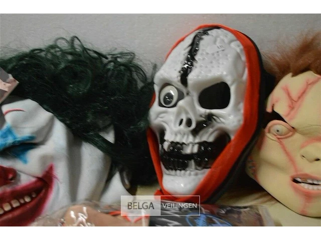 5 halloween maskers - afbeelding 3 van  5