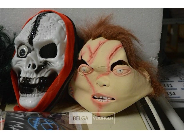 5 halloween maskers - afbeelding 4 van  5