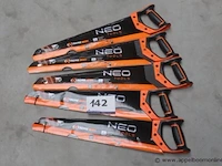 5 handzagen neo-tools 450mm - afbeelding 1 van  2
