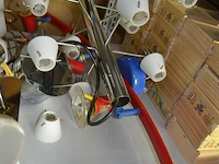 5 hanglampen, 3 plafond lampen - afbeelding 2 van  10