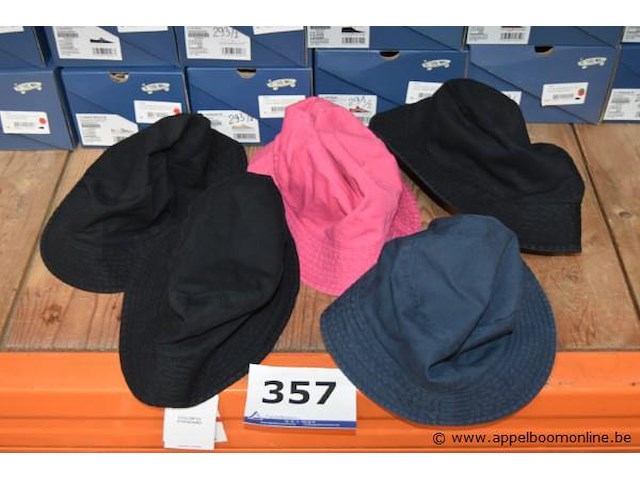 5 hoedjes colorful - afbeelding 1 van  2