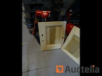 5 houten deuren