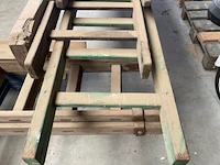5 houten ladders - afbeelding 2 van  4