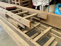 5 houten ladders - afbeelding 3 van  4