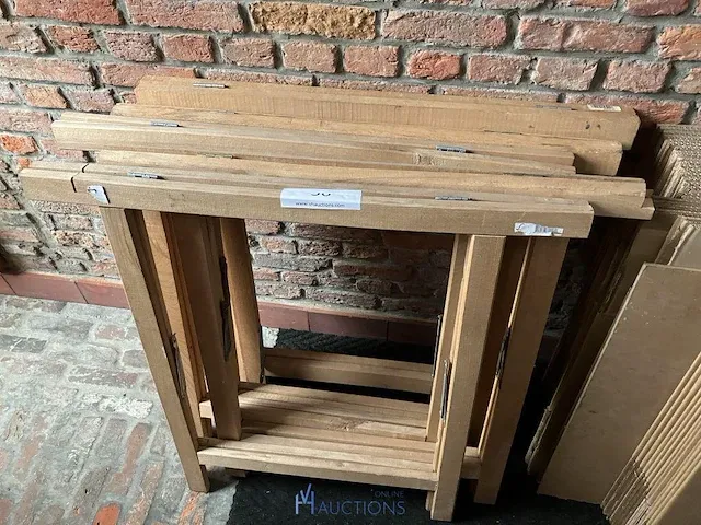 5 houten schragen - afbeelding 1 van  1
