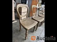 5 houten stoelen - afbeelding 2 van  4