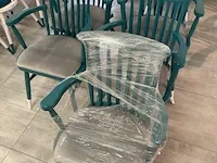 5 houten stoelen - afbeelding 1 van  4