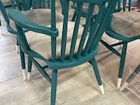 5 houten stoelen - afbeelding 3 van  4