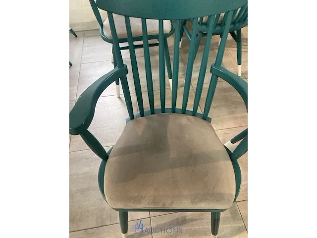 5 houten stoelen - afbeelding 4 van  4