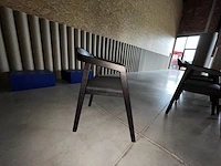5 houten stoelen - afbeelding 3 van  5
