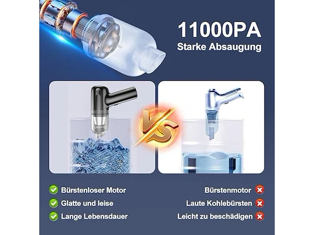 5 in 1 mini handstofzuiger - afbeelding 4 van  4