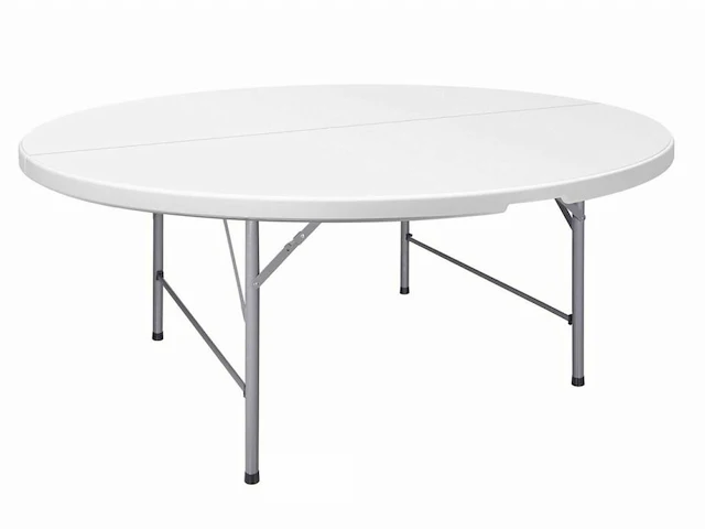 5 inklapbare ronde buffettafels ø 183 cm - afbeelding 1 van  7