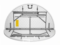 5 inklapbare ronde buffettafels ø 183 cm - afbeelding 3 van  7