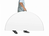 5 inklapbare ronde buffettafels ø 183 cm - afbeelding 5 van  7