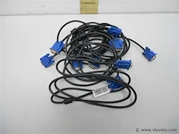 5 kabels pc-scherm - afbeelding 1 van  1