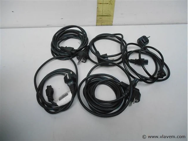 5 kabels tri-pod kabels 220v - afbeelding 1 van  1