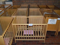 5 kinderbedjes afm 101x55x84cm - afbeelding 1 van  1