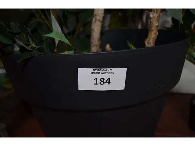 5 kunstof sierplanten in pot - afbeelding 2 van  8