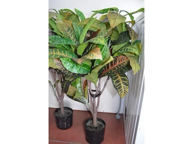 5 kunstof sierplanten in pot - afbeelding 6 van  8