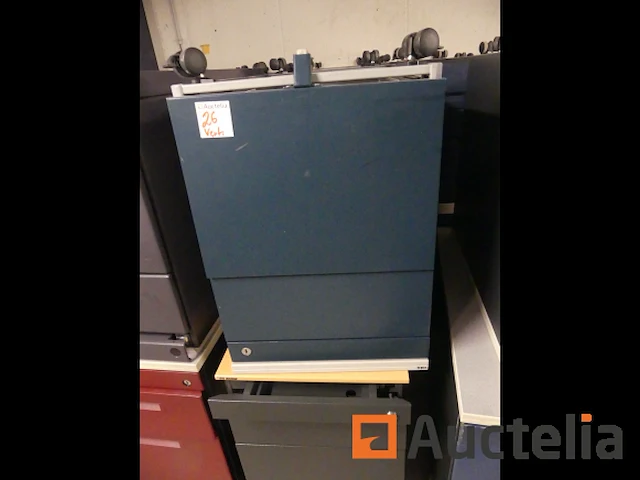 5 ladekasten groen grijze tablet - afbeelding 2 van  3