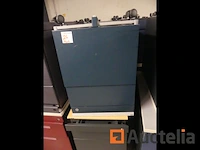 5 ladekasten groen grijze tablet - afbeelding 2 van  3