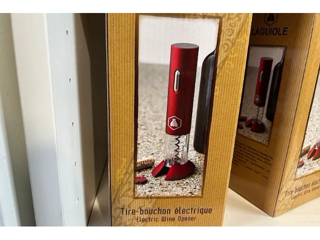 5 laguiole electrische wijnopeners - afbeelding 2 van  3