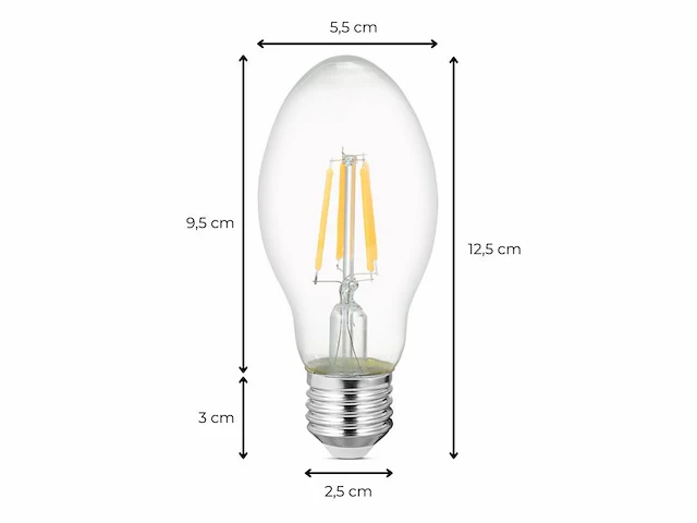 5 lichtsnoeren papaya 10m 10 kleine lampen - extra warm wit - afbeelding 3 van  9