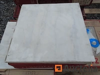5 m2 betegelde verschijning gemarmerde witte venis quartz kemer - afbeelding 2 van  4