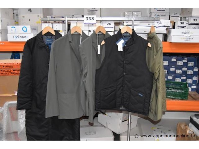 5 mannenjassen maat m - afbeelding 1 van  5