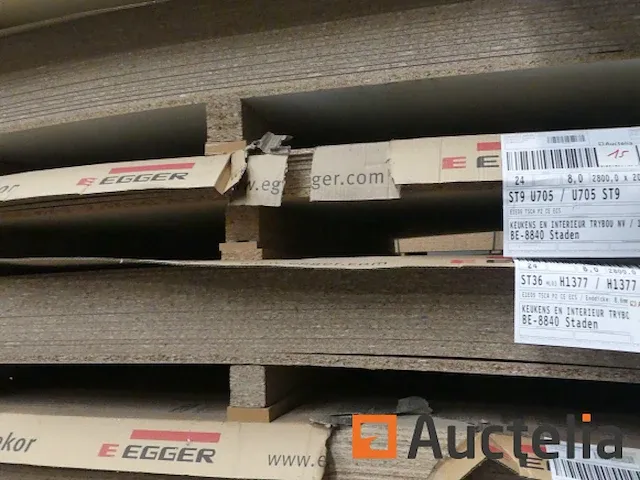 5 melamine spaanplaat panelen egger st38 ml03 u998 - afbeelding 1 van  3