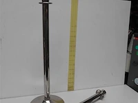 5 metalen afzetpalen h88 diameter voet 34 ged