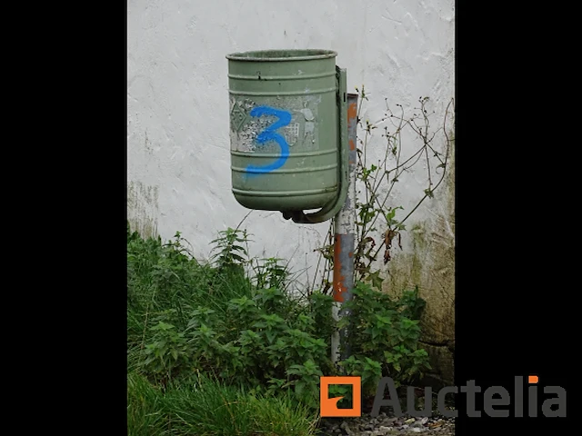 5 metalen bakken met standaard - afbeelding 6 van  7