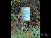 5 metalen bakken met standaard - afbeelding 7 van  7
