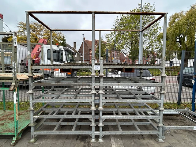 5 metalen korven - afbeelding 1 van  4