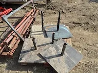 5 metalen parasolvoeten - afbeelding 4 van  4