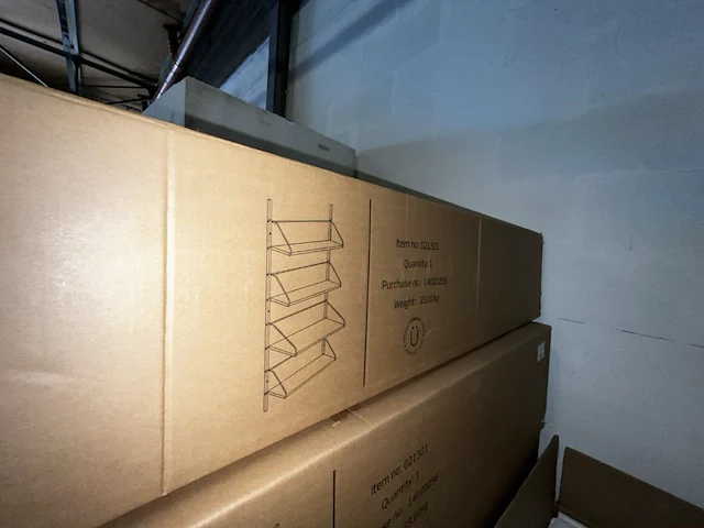 5 metalen rekken hübsch - afbeelding 2 van  3