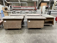 5 mobiele werktafels - afbeelding 1 van  5