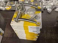 5 moderne inox deurkrukken - afbeelding 1 van  4
