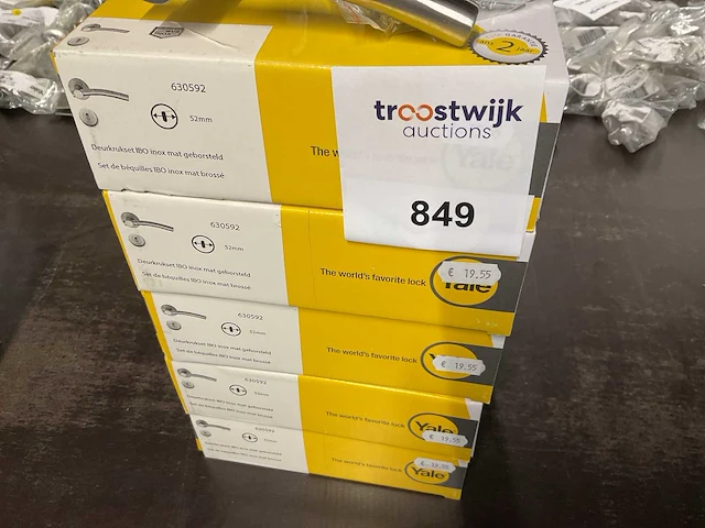 5 moderne inox deurkrukken - afbeelding 2 van  4